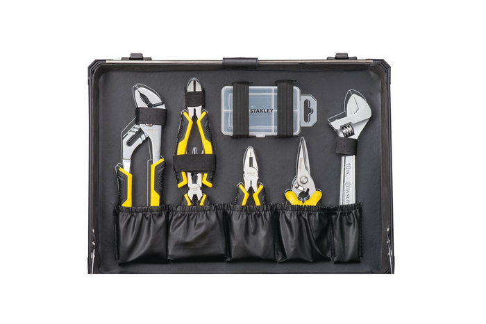 Kit de servicio STANLEY STMT98109-1, estuche de herramientas, 142 uds.