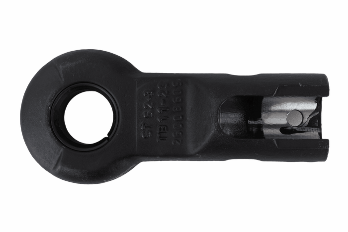 Enganche de ojo KNOTT KK7293S para remolque de 3500 kg con lanza tubular de 45 mm, nuevo modelo