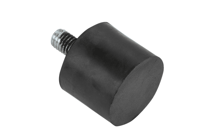 Parachoques de goma/parachoques atornillable 2,5 cm