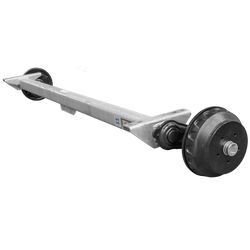 Eje con freno KNOTT VGB18MV para remolque/transportador de vehículos 1800 kg 1850 mm 2320 mm 5 x 112