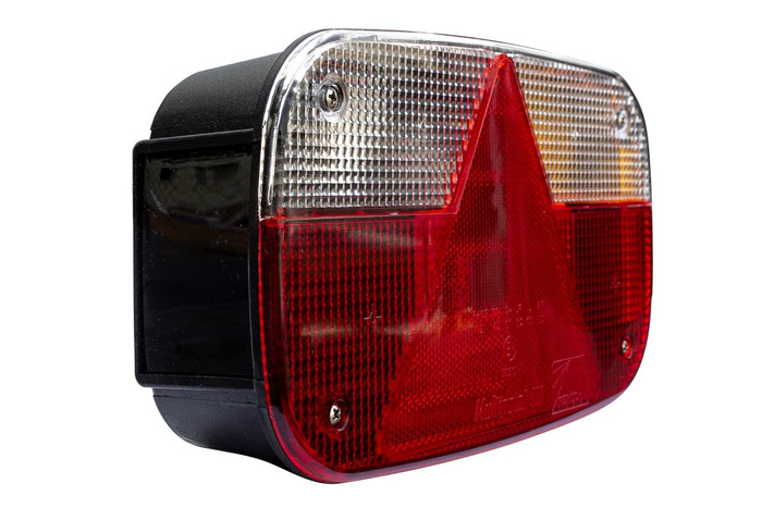 ASPÖCK Luz trasera Multipoint III, 6 funciones, derecha