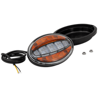 Lámpara frontal universal LED FRISTOM FT-356 con carcasa para montaje empotrado