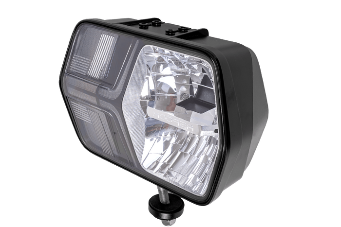Faro delantero LED ASPÖCK LuxLED II de 7 funciones, 6 pines, DEUTSCH DT06-6S, derecho