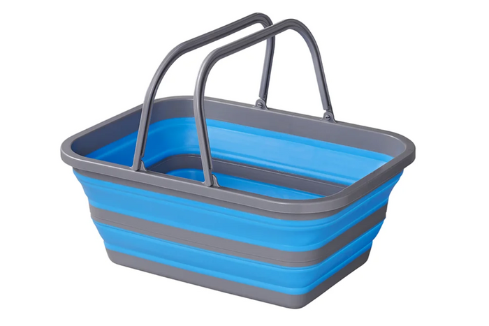 Bol de viaje plegable ProPlus 370303V01, bol de silicona de 16 L