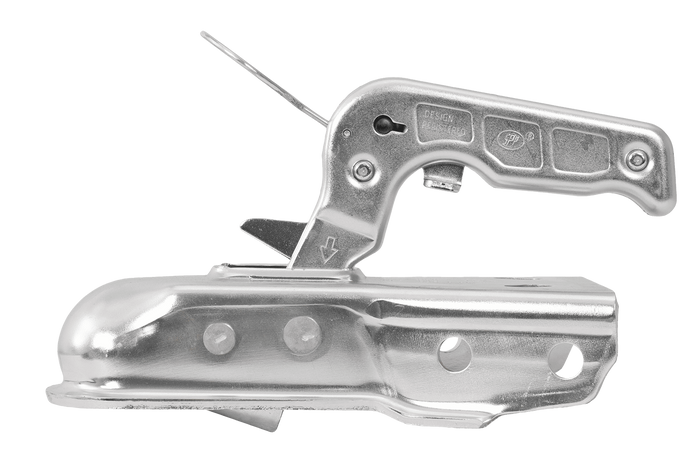 Enganche de bola STEELPRESS ZSK-0750K para remolque de 750 kg con barra de tiro en forma de V