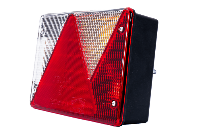 Luces traseras ASPÖCK MULTIPOINT IV + arnés MANTES 4m 13PIN