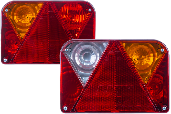 Luces traseras DOBPLAST DPT35 + arnés MANTES 4m 7PIN