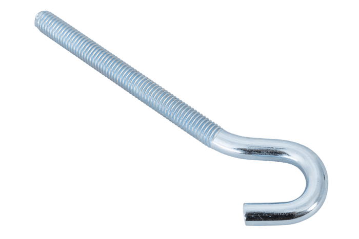 Gancho de construcción DROMET HZ M8x120 con extremo abierto (curvado)