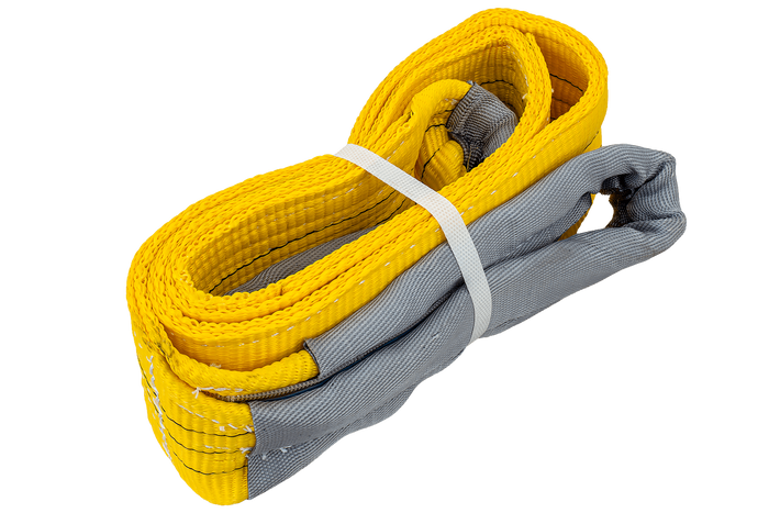 Eslinga de grúa HEFFA de 2 m/90 mm/3 t con bucles