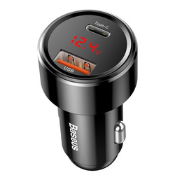Cargador USB para coche BASEUS Magic Series, USB-C de 45 W