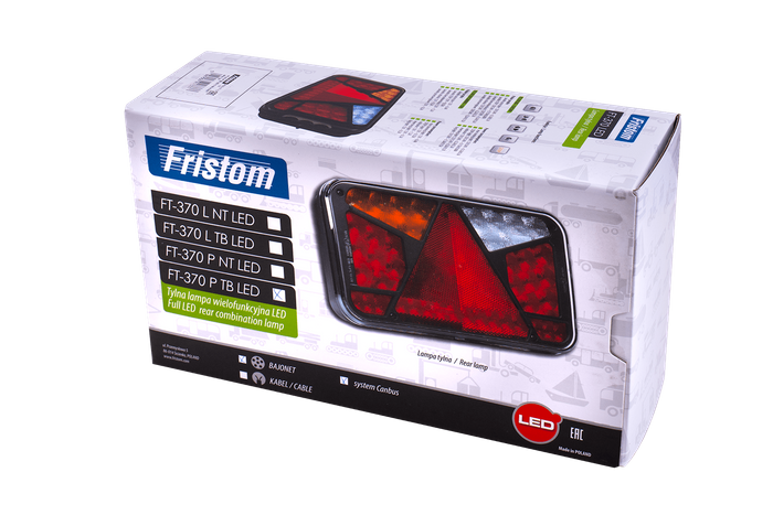 Luz trasera Fristom FT-370 LED 7 funciones derecha