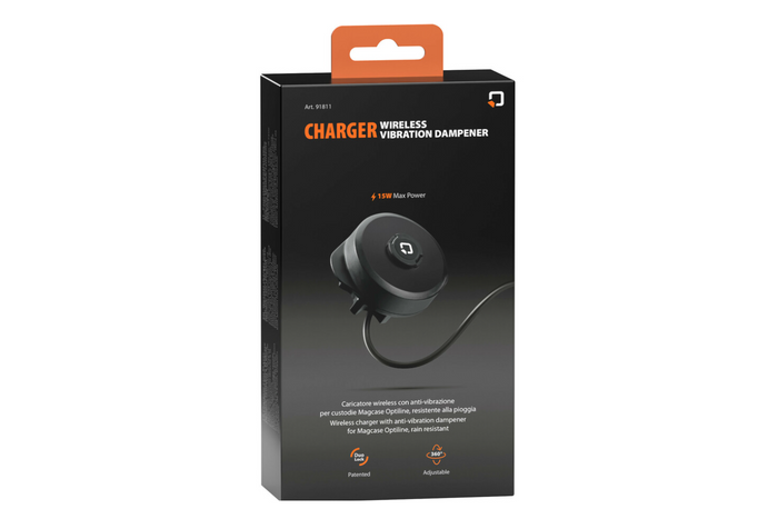 Cargador inalámbrico con sistema antivibración LAMP