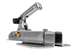 Adaptador de enganche de bola WINTERHOFF WW 8-G+V para remolque de 800 kg con barra de tiro tipo V.