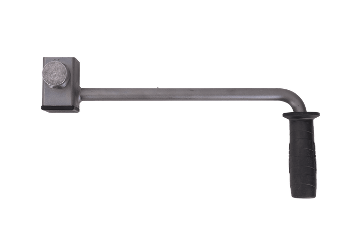 Cabrestante manual para grúa AL-KO de 1150 kg con freno y desenrollado automático