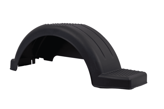 Guardabarros para remolque de barco de 14" DOMAR D20430S, paso de rueda de 930/255 mm