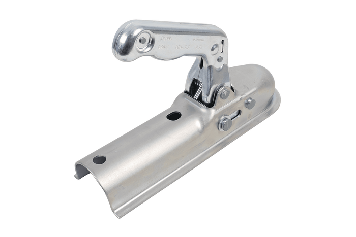 Enganche de bola CHOOYO JD.00.53.005 para remolque de 800 kg con barra de tiro tubular de 50 mm