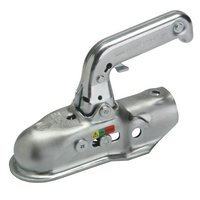 Enganche de bola WINTERHOFF WW 220-RB para remolque de 2200 kg con barra de tiro tubular de 50 mm. 