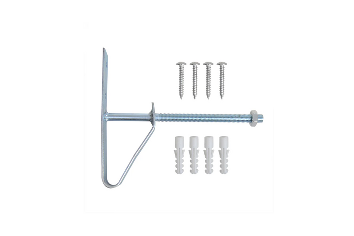 Juego de dos soportes de pared para ruedas ProPlus 390050