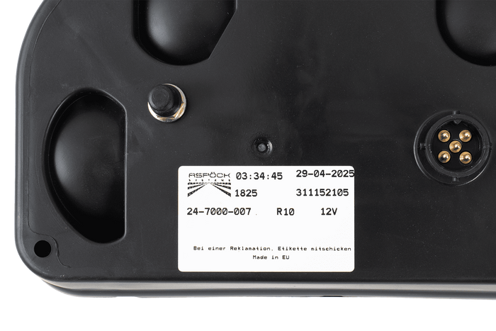 ASPÖCK Multipoint II luz trasera, 6 funciones, izquierda