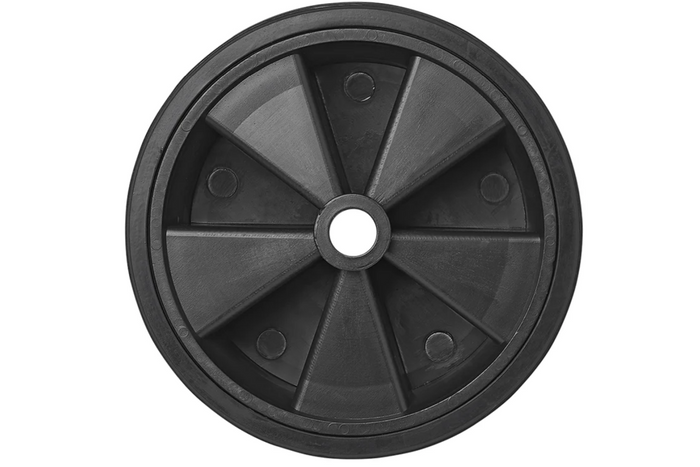 Rueda de repuesto para ProPlus 341549, rueda jockey de caucho macizo de 220x70 mm.
