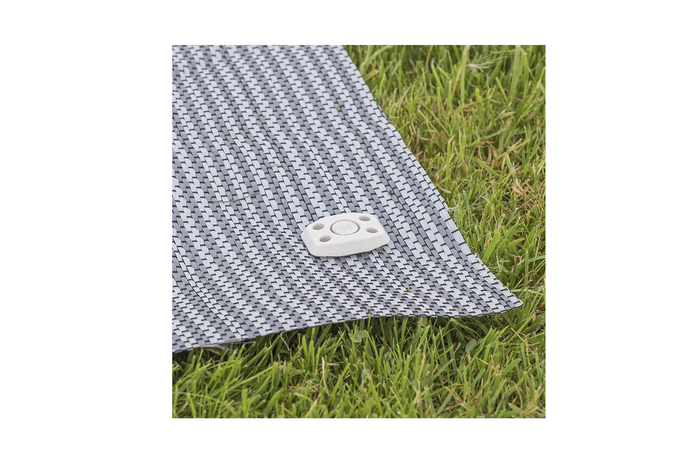 Juego de diez estacas para lonas ProPlus 361736V01, estacas metálicas para colchonetas de camping de 10 cm.