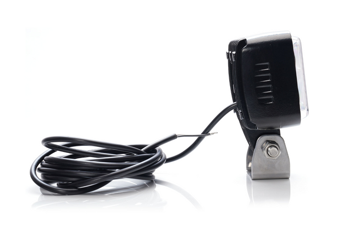 Lámpara de seguridad LED WAŚ 2243 W267, lámpara de advertencia azul