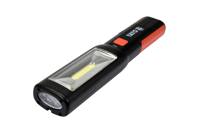 Lámpara de taller + linterna YATO YT-08504 LED 3W 250lm