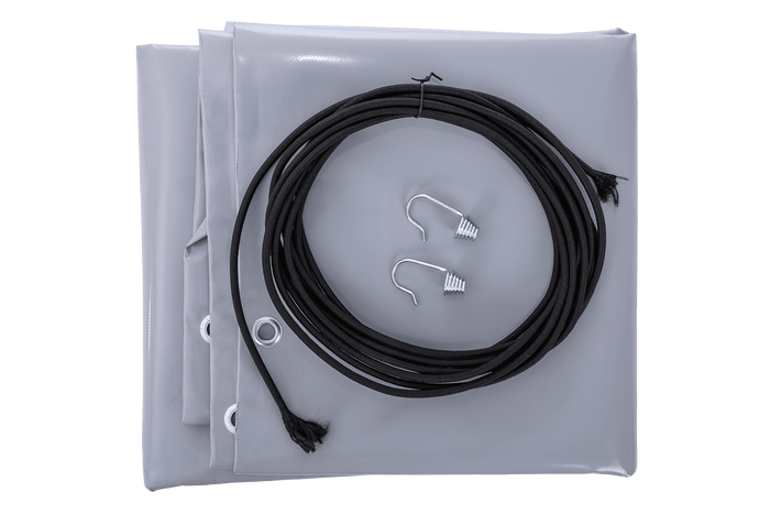 Cubierta plana , lona para remolque 236x129cm Neptun N7-236 PTW/RT