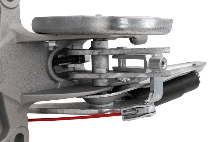 Dispositivo de inercia KNOTT KFG30A con enganche K35A para remolque de 3000kg con barra de tiro en V