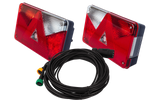 Luces traseras ASPÖCK + arnés MANTES 7m 7-PIN
