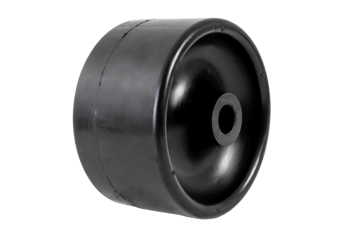 Rodillo deslizante KNOTT, rodillo deslizante de goma de 67 mm para remolque de barco