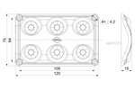 Lámpara de interior para coche HORPOL LWD2154 LED 990lm