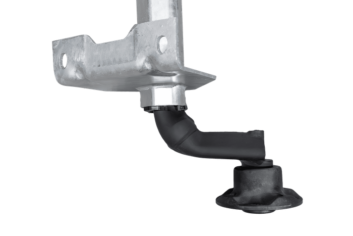 AL-KO OPTIMA eje sin freno para remolque 750kg 1180mm 1630mm 4x100