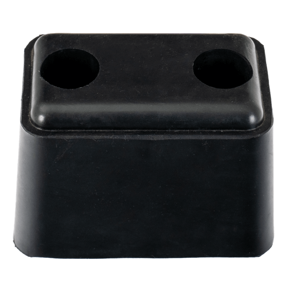 Parachoques de goma / parachoques rectangular 12x7,5x8,7 cm