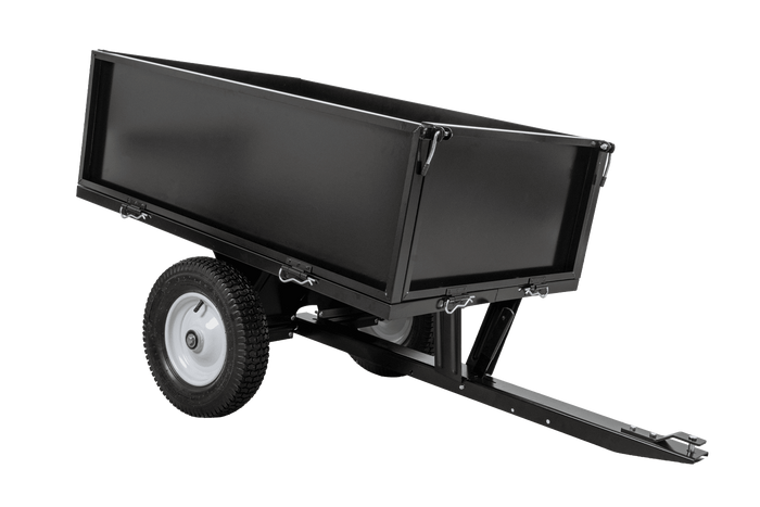Remolque de jardín para tractor, quad UNITRAILER basculante de 225 kg, 1030 x 700 mm