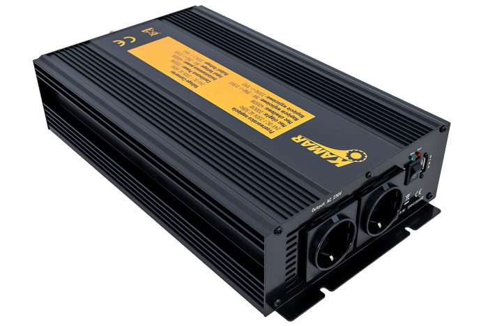 Convertidor de voltaje 24V/230V (2000/4000W) KAMAR E1931
