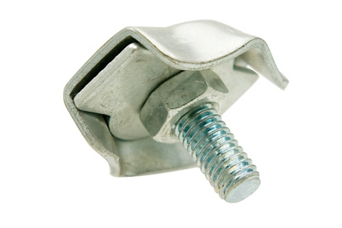 Abrazadera de cuerda de sillín simple DROMET ZLS1.4 para cuerdas de 4 mm