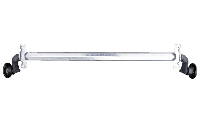 Eje sin freno AL-KO OPTIMA para remolque 750kg 1260mm 1660mm 4x100