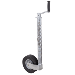 Rueda de apoyo KNOTT TK48, tubo corrugado, 300 kg, 48 mm, 700-940 mm