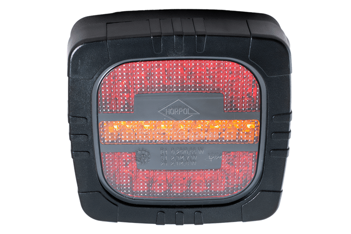 Luz trasera LED HORPOL LZD2800 3 funciones universal