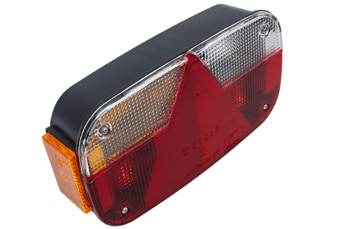 ASPÖCK Luz trasera Multipoint III, 8 funciones, izquierda