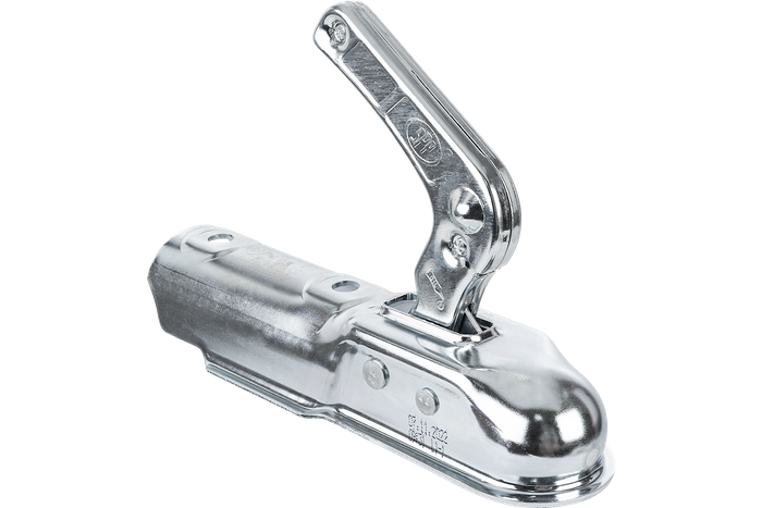 Enganche de bola STEELPRESS ZSK-0750C para remolque de 750kg con barra de tiro tubular de 50mm