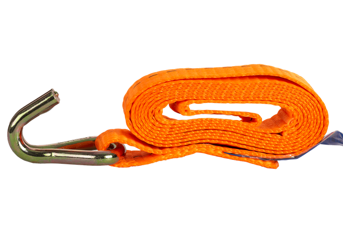 Cinta transportadora UNITRAILER de 2 m/25 mm/1 t de color naranja con tensor