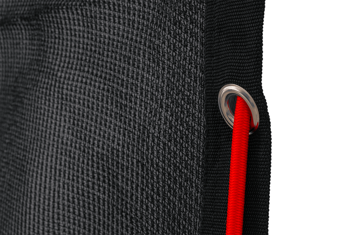 Red de transporte de malla fina AL-KO para asegurar la carga del remolque 250x350cm