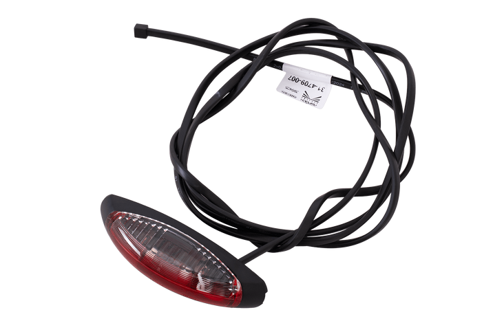 Lámpara de señalización universal ASPÖCK FLEXIPOINT II con carcasa negra