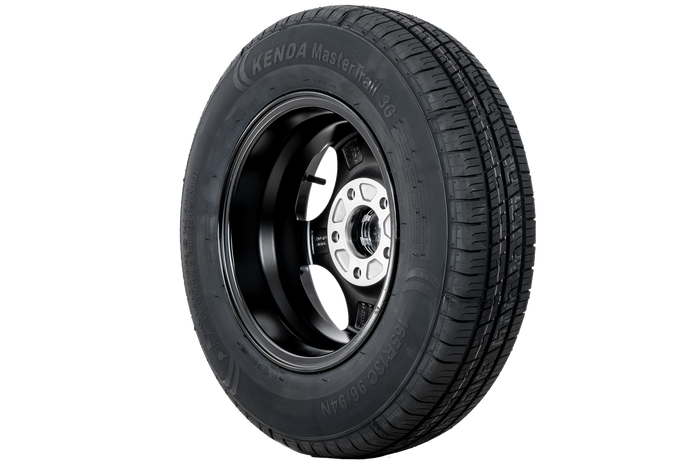 Rueda reforzada para remolque KENDA TIRE 165/80 R13C 96/94N ALU RIM STARCO pulido 5Jx13"H2 5x112 ET:30