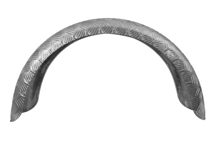 Guardabarros de remolque 15-16" DOMAR D29130 paso de rueda 790/220mm