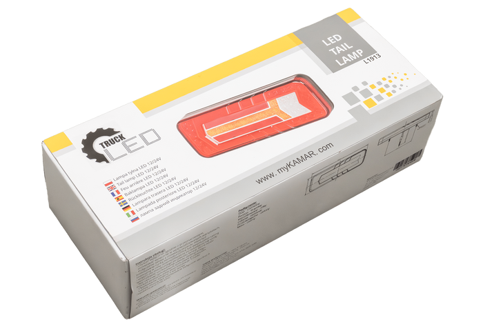 Lámpara trasera LED OUTLET TruckLED L1913 con 6 funciones, universal