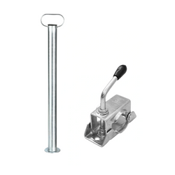 Soporte fijo con abrazadera WINTERHOFF RSR48-700+KLE48 150kg 48mm 700mm