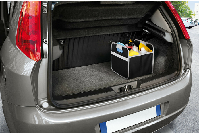 LAMPA Shop&Store M organizador de coche plegable cesta para maletero 32x27cm